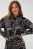 Kaffe KAgardenia Midi Kleid (10512128) schwarz/turtledove scarf print