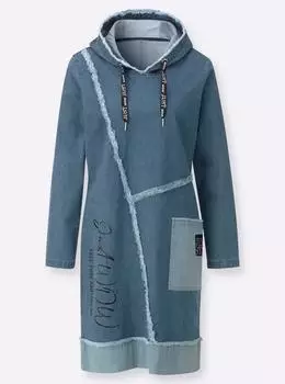 Witt Weiden Denim Dress Bleached (209032) blue-bleached