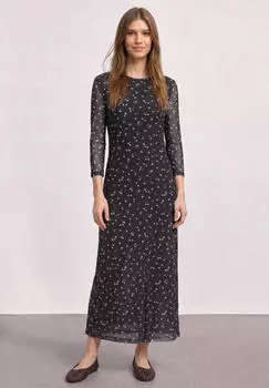 Street One Midikleid aus Mesh mit floralem Muster (A14506927874)