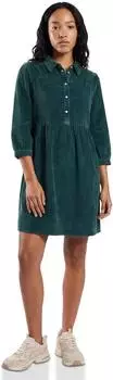 Street One Knielanges Kleid aus Cord in Unifarbe (F14507318111)