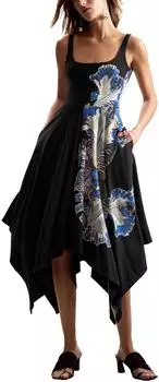 Desigual Kleid von Mr. Christian Lacroix in Schwarz (26SWVK442000)