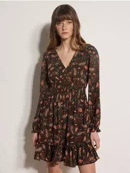 Apricot Chiffonkleid Minikleid (75381309) gr&uuml;n