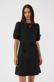 Culture CUnovi Midikleid Casual Fit (17029102) schwarz