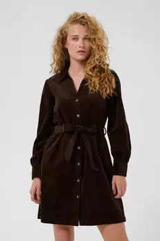Culture CUkalla / CUula Midikleid (72699410) coffee bean