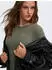 Only ONLFIA LS FIT FLARE ONEC DRESS CS KNT Strickkleid Regular Fit (45140013) kambaba detail:melange