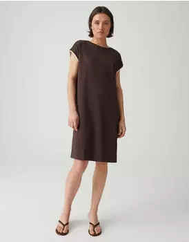 Opus Shirtkleid braun