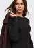 Only ONLFIA LS FIT FLARE ONEC DRESS CS KNT Strickkleid Regular Fit (26145340) schwarz