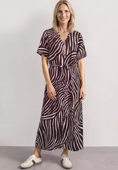 Street One Maxikleid aus Viskose (29813325) rustic rouge