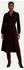 Zero Cordkleid mit Bindegürtel und Knopfleiste (77143939) schwarz coffee