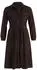 Zero Cordkleid mit Bindegürtel und Knopfleiste (77143939) schwarz coffee