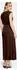 Zero Maxikleid mit Gürtel (110-10004050) chocolate plum