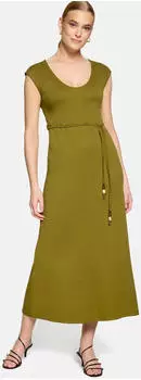 Zero Maxikleid mit Gürtel (90380130) fir green