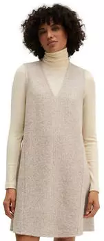 Marc O'Polo Minikleid aus Boiled Wool (55193129) light stone melange