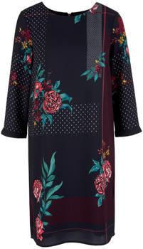 S.Oliver Dress (14.910.82.5581.59F1) dark blue/petrol/red