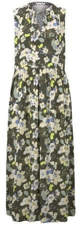 Tom Tailor Kleid khaki floral design (1018186)