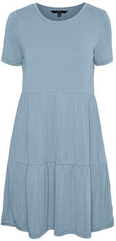 Vero Moda Vmfilli Calia Ss Short Dress Ga Noos (10248703) blue fog