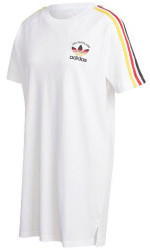 Adidas 3-Stripes T-Shirt Dress white/multi