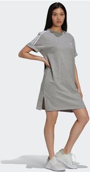 Adidas Originals Adicolor Classics Roll-Up Sleeve Tee Dress medium grey heather