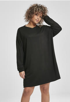 Urban Classics Ladies Modal Terry Crew Dress (TB3014-00007-0037) black