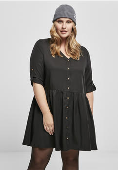 Urban Classics Ladies Babydoll Shirt Dress (TB3751-00007-0037) black