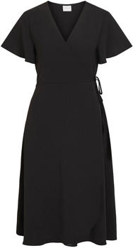 Vila Vilovie S/s Wrap Midi Dress/su - Noos (14059666) black