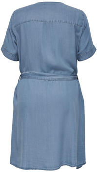 Only Carlili Life Ss Knee Dnm Dress (15234140) medium blue denim