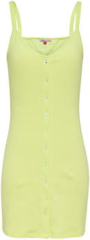 Tommy Hilfiger Strappy Ribbed Mini Dress (DW0DW10117) faded lime