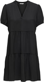 Only Onlnova Life S/s Thea Dress Solid Wvn (15222214) black