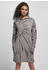 Urban Classics Ladies Oversized Tie Dye Hoody Dress (TB4531-02940-0046) black/asphalt