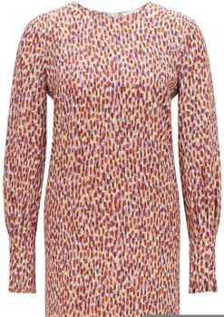 Hugo Boss Langarm-Kleid mit zeitgemäßem Print - C_Delaca 50471209 Gemustert