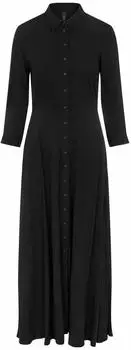 Y.A.S Yassavanna Long Shirt Dress - Noos S. (26022663) black