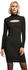 Urban Classics Ladies Stretch Jersey Cut-out Turtleneck Dress (TB4748-00007-0054) black