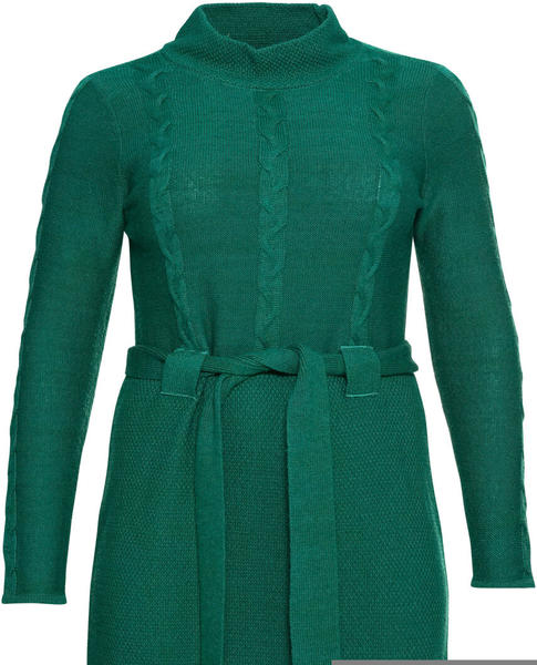 Sheego Knitted Dress green