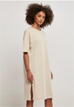 Urban Classics Ladies Organic Oversized Slit Tee Dress (TB4091-03680-0046) softseagrass