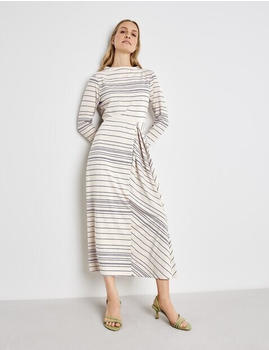 Taifun Midikleid mit Stitching-Print Weiss (11_181003-16119_9702)