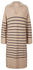 Tom Tailor Strickkleid (1032613) beige anthracite knit stripe