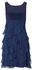 Swing Modelle Kleid - Jersey/chiffon (77757710) blau