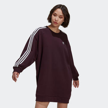 Adidas Criginals Adicolor Classics Sweater Dress shadow maroon