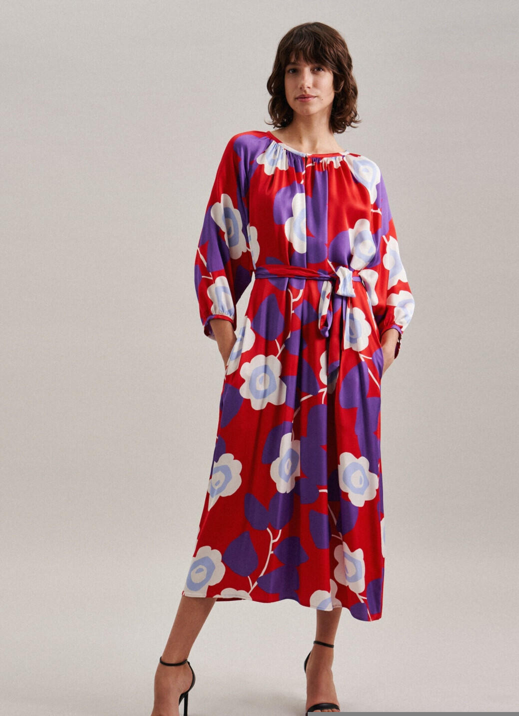 Seidensticker Rundhals Kleid Oversized (60.134932-0045) rot Test TOP  Angebote ab 139,99 € (Oktober 2023)