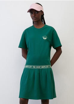 Marc O'Polo Jersey-Kleid mit Webgummi-Bund (343210459027) oasis blü