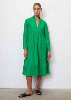 Marc O'Polo Volumen-Kleid mit gerafften Details (303104121047) vivid green