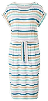 S.Oliver Jerseykleid mit Streifen (2114979) creme/mehrfarbig