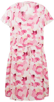 Tom Tailor Plus Gemustertes Kleid (1037301) rosa