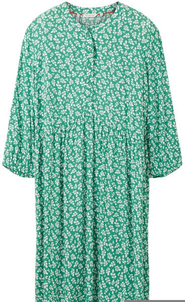 Tom Tailor Plus gemustertes Kleid (1035963) green floral design Test  (Oktober 2023)