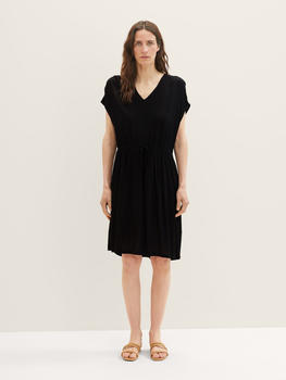 Tom Tailor Kleid mit Kordelzug (1036658) schwarz