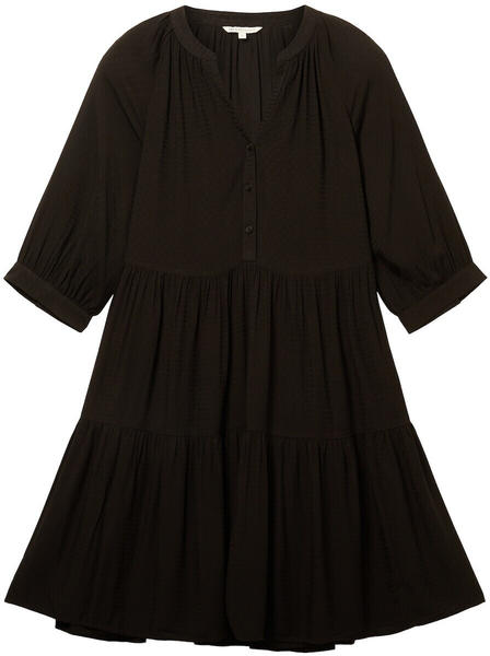 Tom Tailor Denim Kleid mit Volants (1035899) schwarz