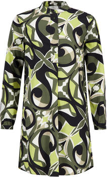 Fynch-Hatton Dress printed button panel (23032062) green olive