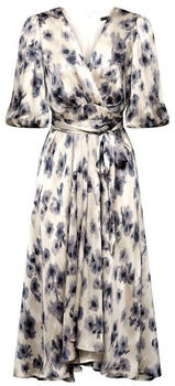 Esprit Kleid mit Puffärmeln und Blumen-Print white (023EO1E357)