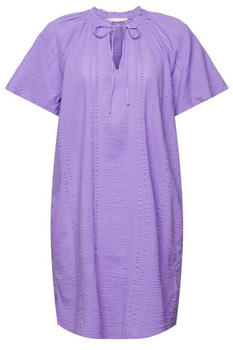 edc by Esprit Kleid aus strukturierter Baumwolle purple (033CC1E317)