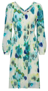 Esprit Minikleid mit floralem Allover-Print citrus green (023EO1E342)